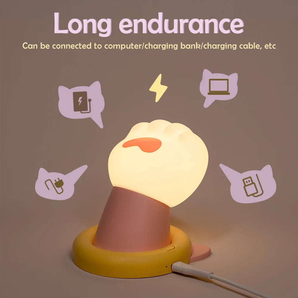 PawGlow Silicone Night Light
