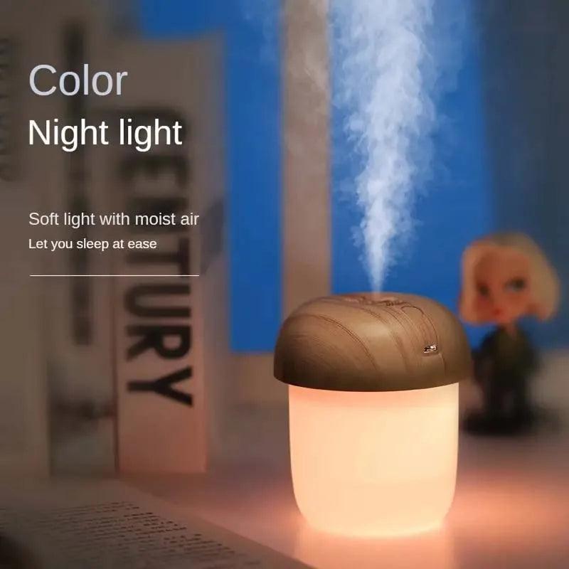 Mushroom-Shaped Humidifier with Nightlight