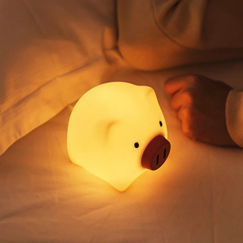 OinkGlow Pig Night Light