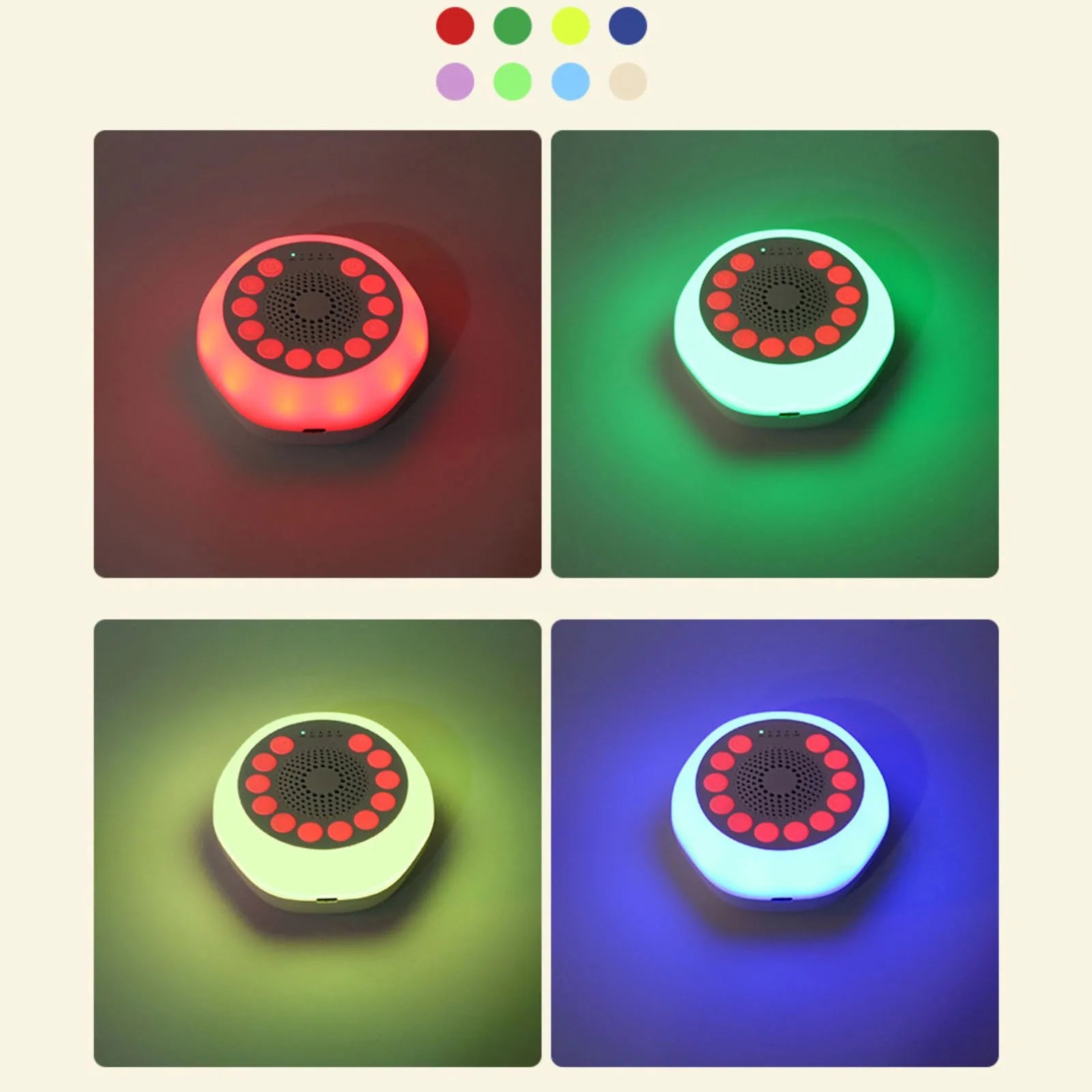LullabyGlow Sound Machine & Nightlight
