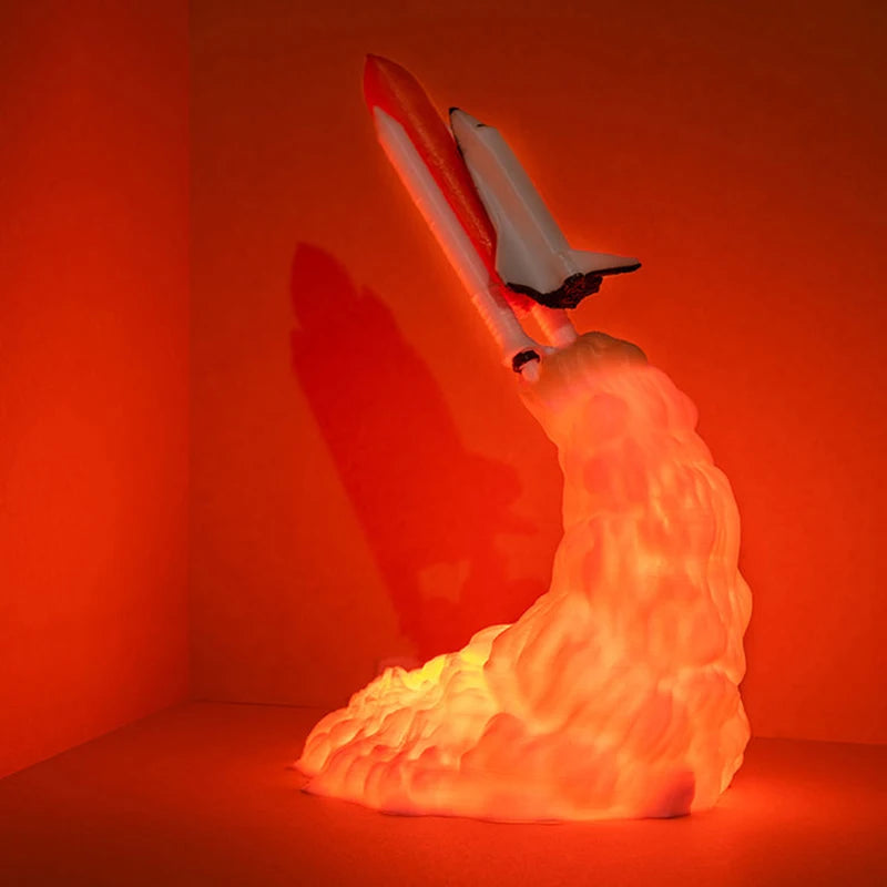 Rocket Launch Night Lamp
