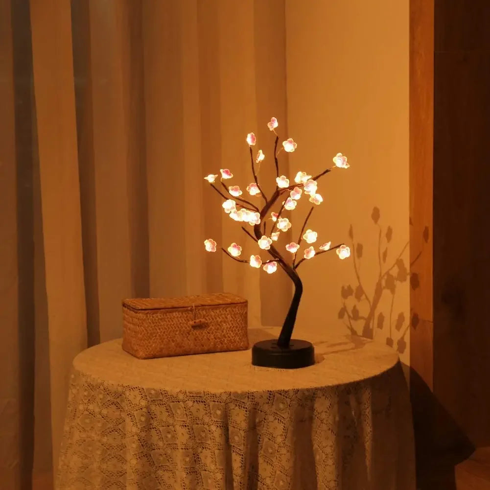 Blossoming Rose Tree Lamp
