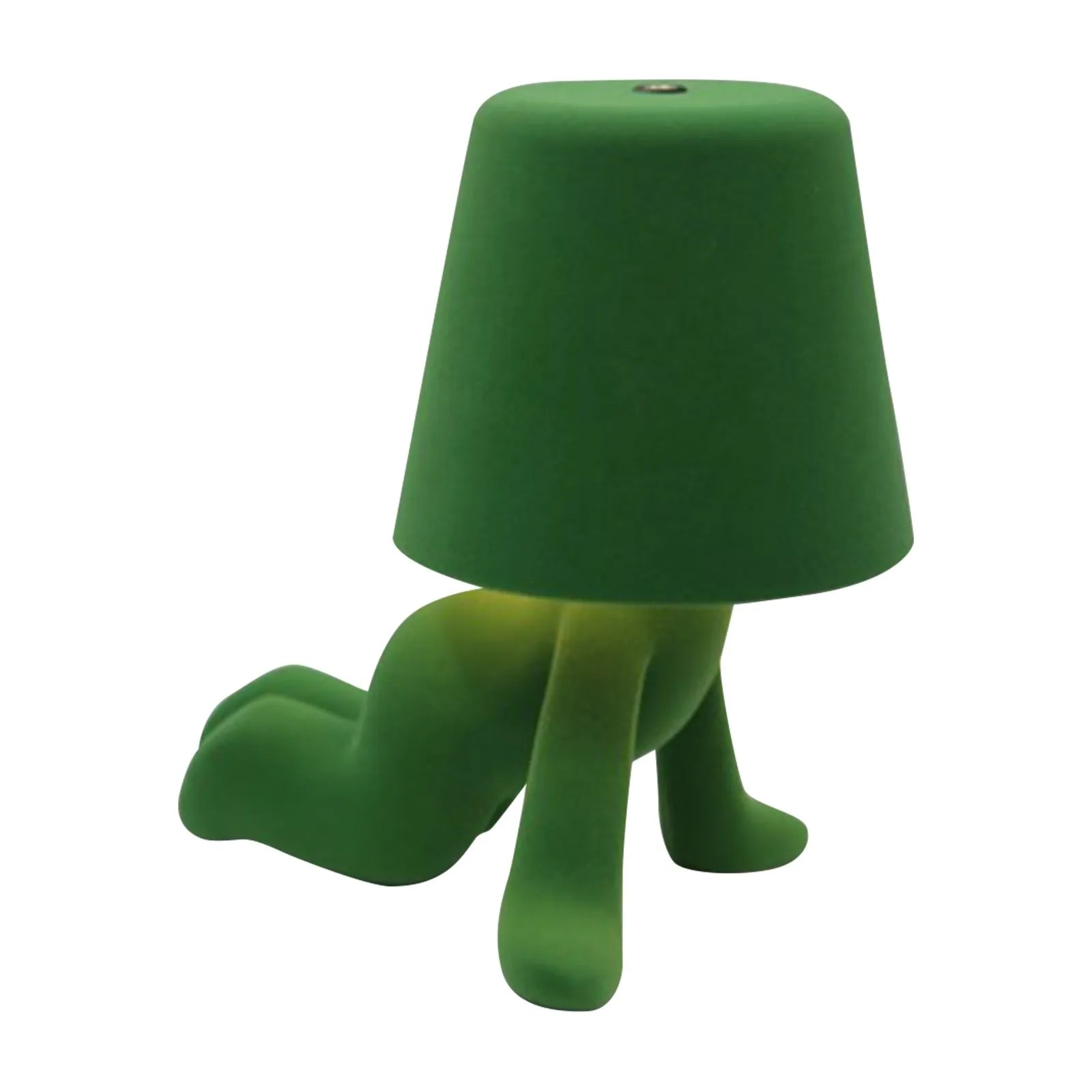 Flocked Figurine Touch Lamp