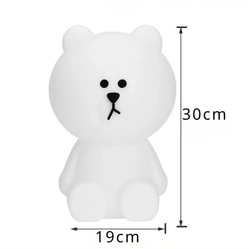 Huggable Bear Nightlight – Soft Glow for Cozy Evenings