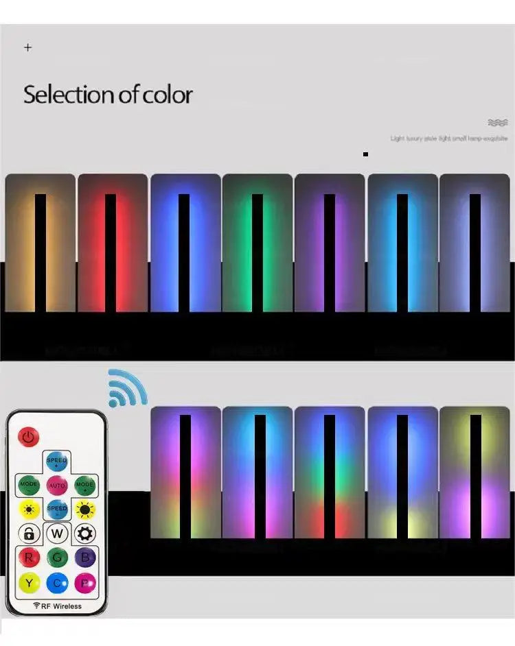 Luminous RGB Outdoor Wall Light