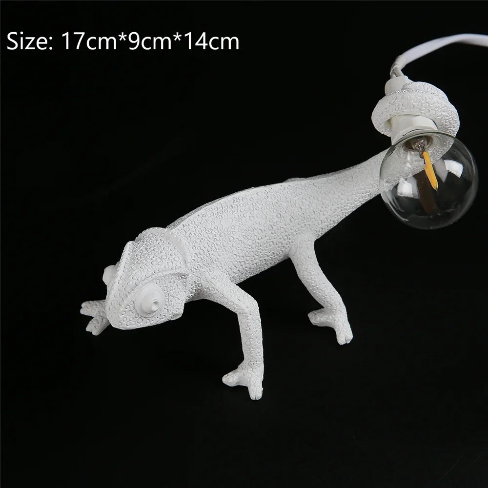 Lizard Be Dorm Wall Light shown as soft ambient home lighting
