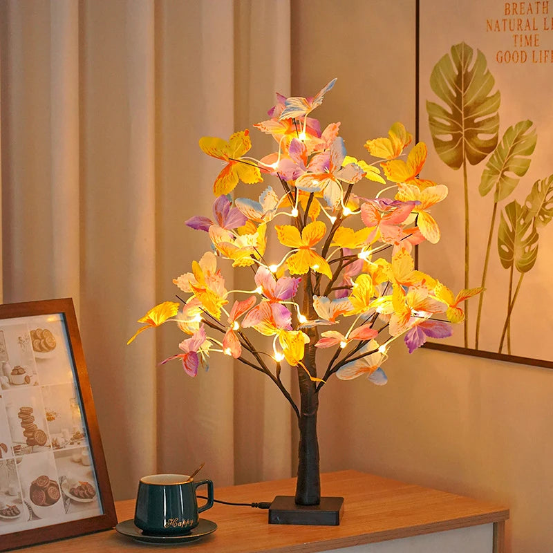 Butterfly Blossom LED Tree Lamp
