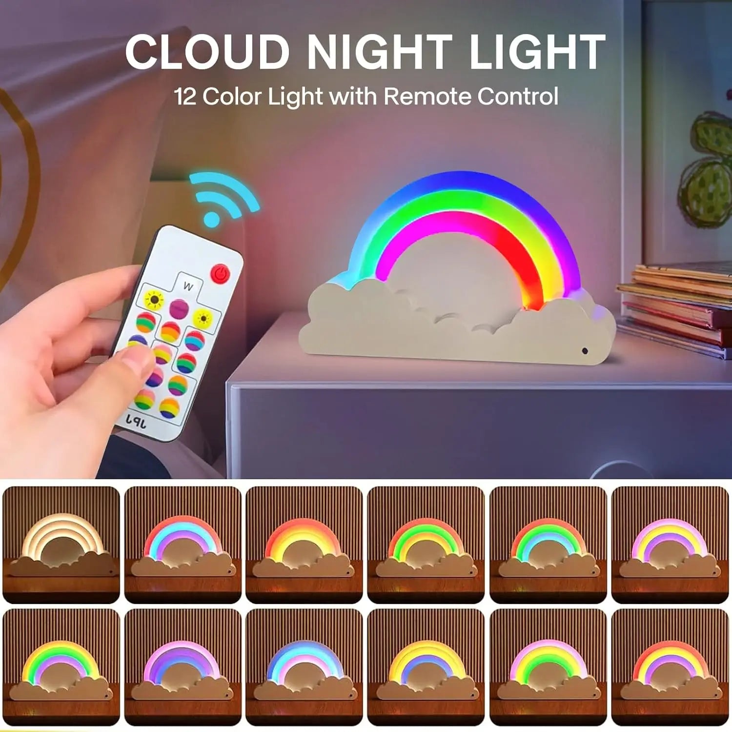 Rainbow Cloud Ambient Light