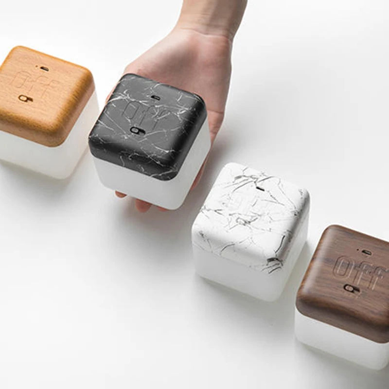GlowCube Portable Touch Night Light