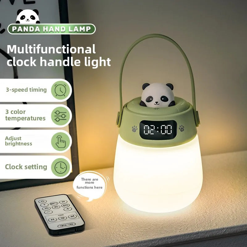 Panda Remote Control Lantern with optional Clock