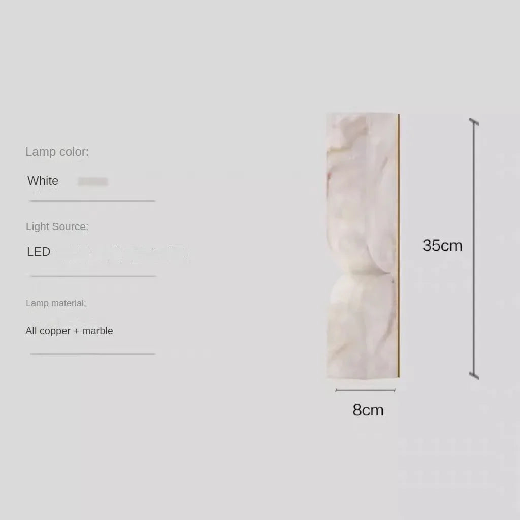 Novelty Animal stone wall light for soft bedroom ambience