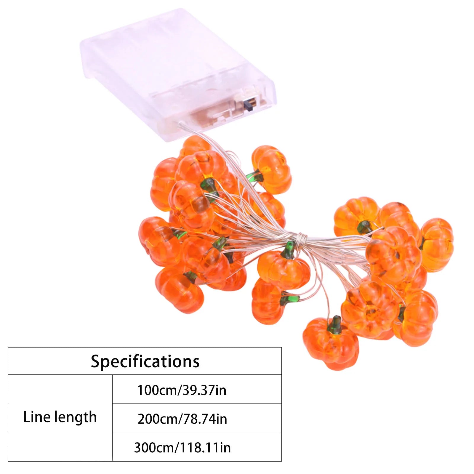 Halloween Eyeball Horror LED String Lights – USB Powered Spooky Décor