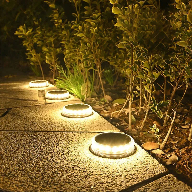 Solar-Powered Waterproof Garden Lights