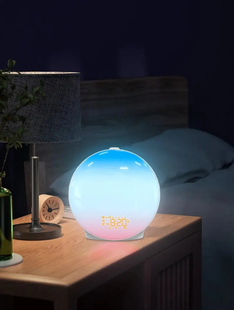 LUMINA RISE – Smart Sunrise Alarm & Ambient Glow Clock