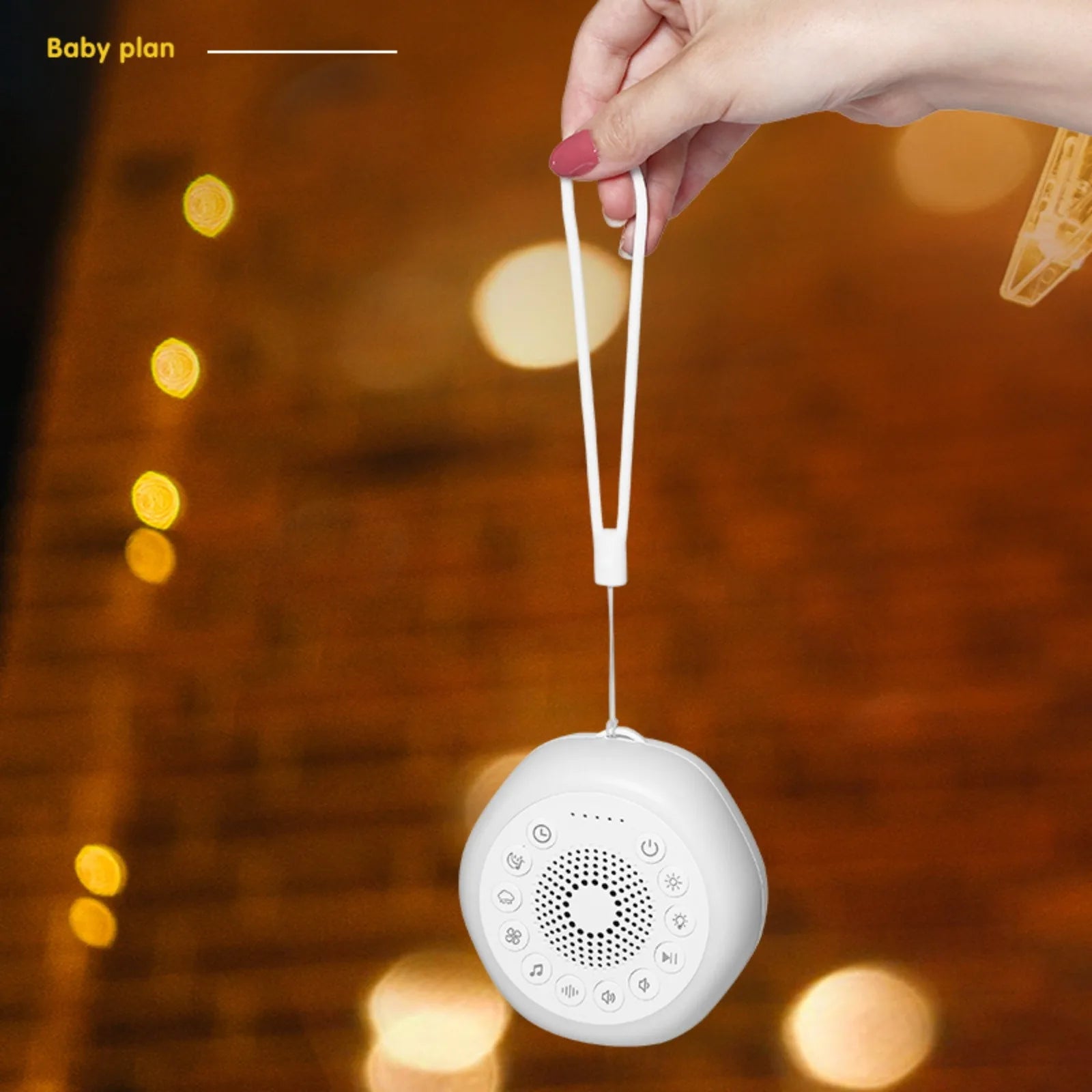 LullabyGlow Sound Machine & Nightlight