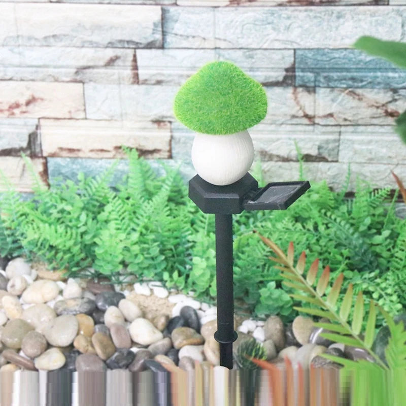 Solar-Powered Outdoor Mushroom Light – Waterproof Garden Lamp
