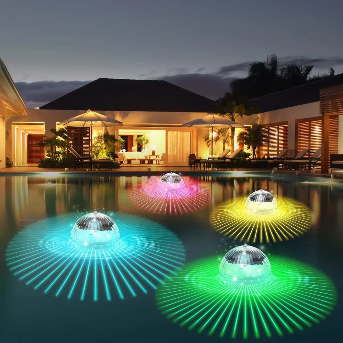 LumiFloat Solar Pool Light