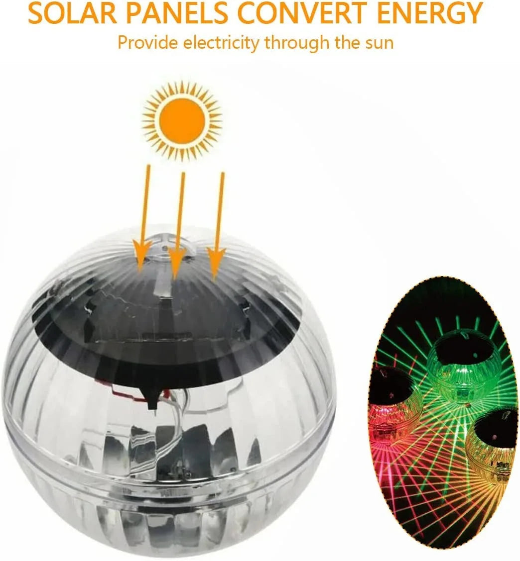 LumiFloat Solar Pool Light
