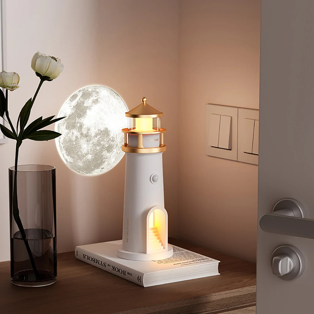 Lighthouse Moon Projection Nightlight