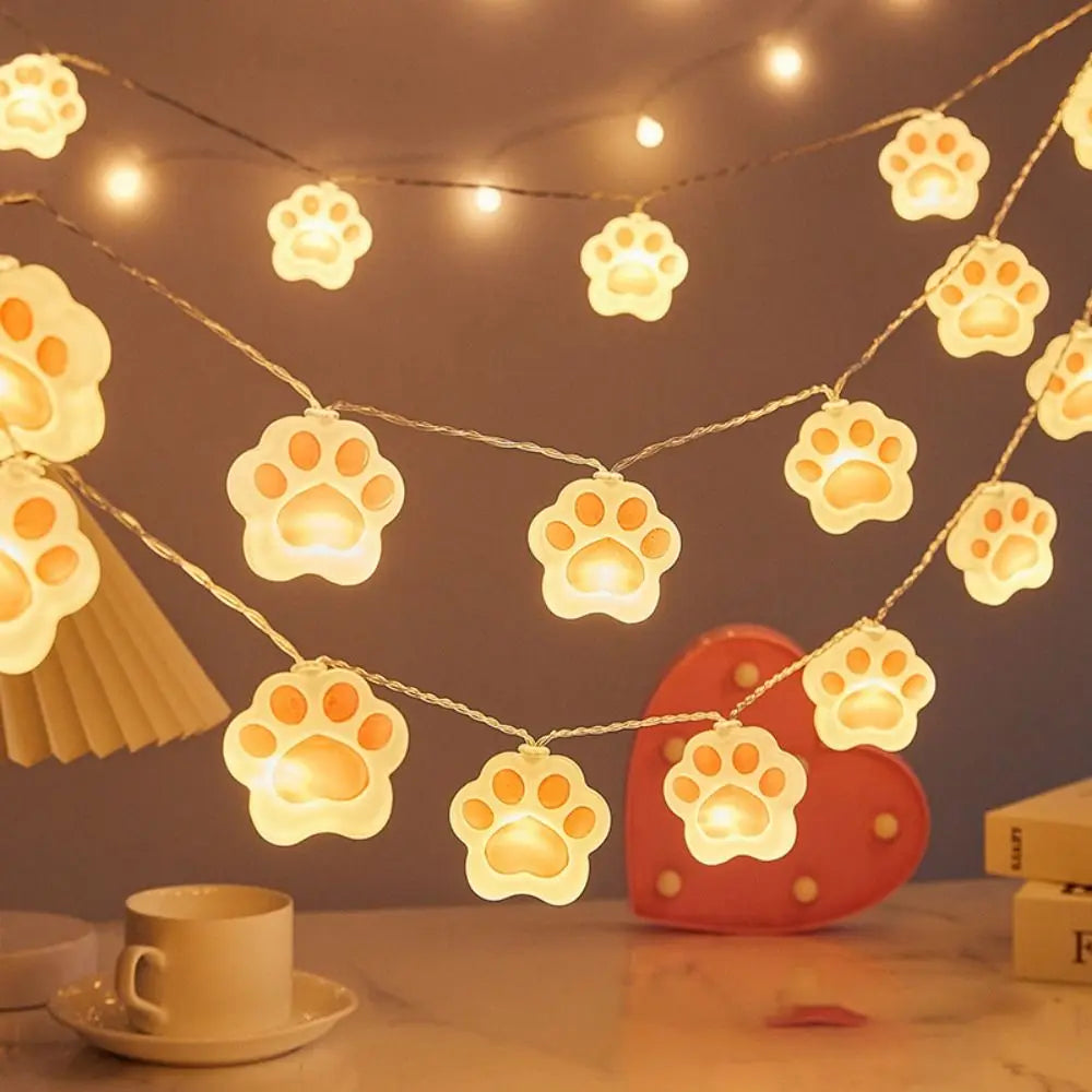 Cat Paw String Lights