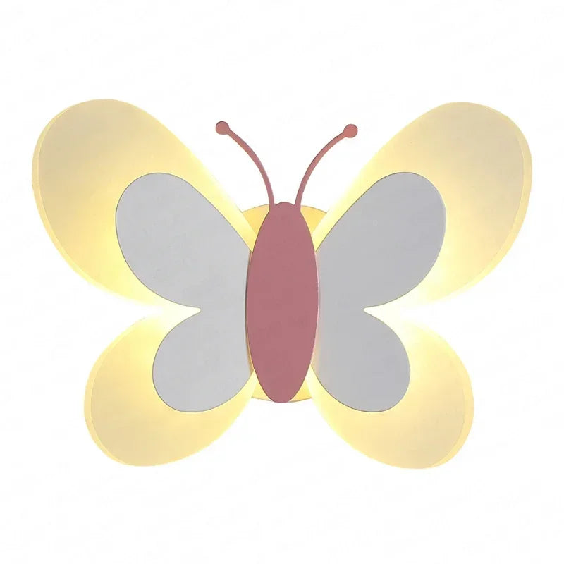 Butterfly Nordic Children Wall Light alternate product view