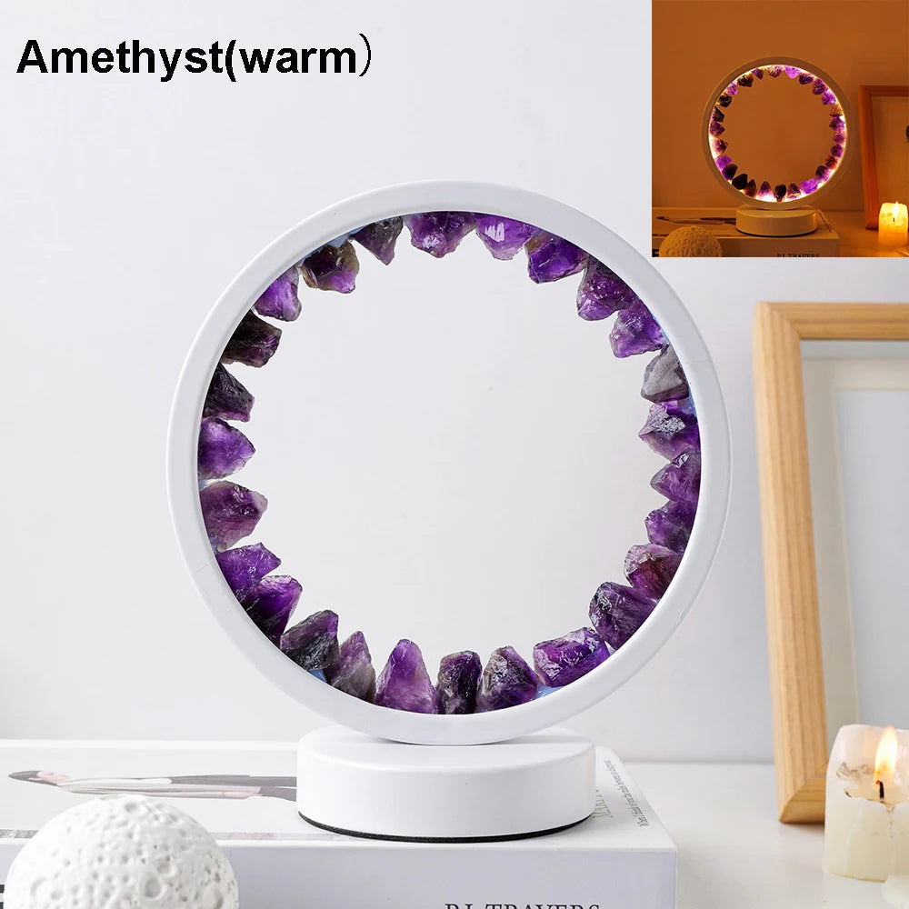 Crystal Cube Novelty Animal stone crystal lamp for cozy home ambience