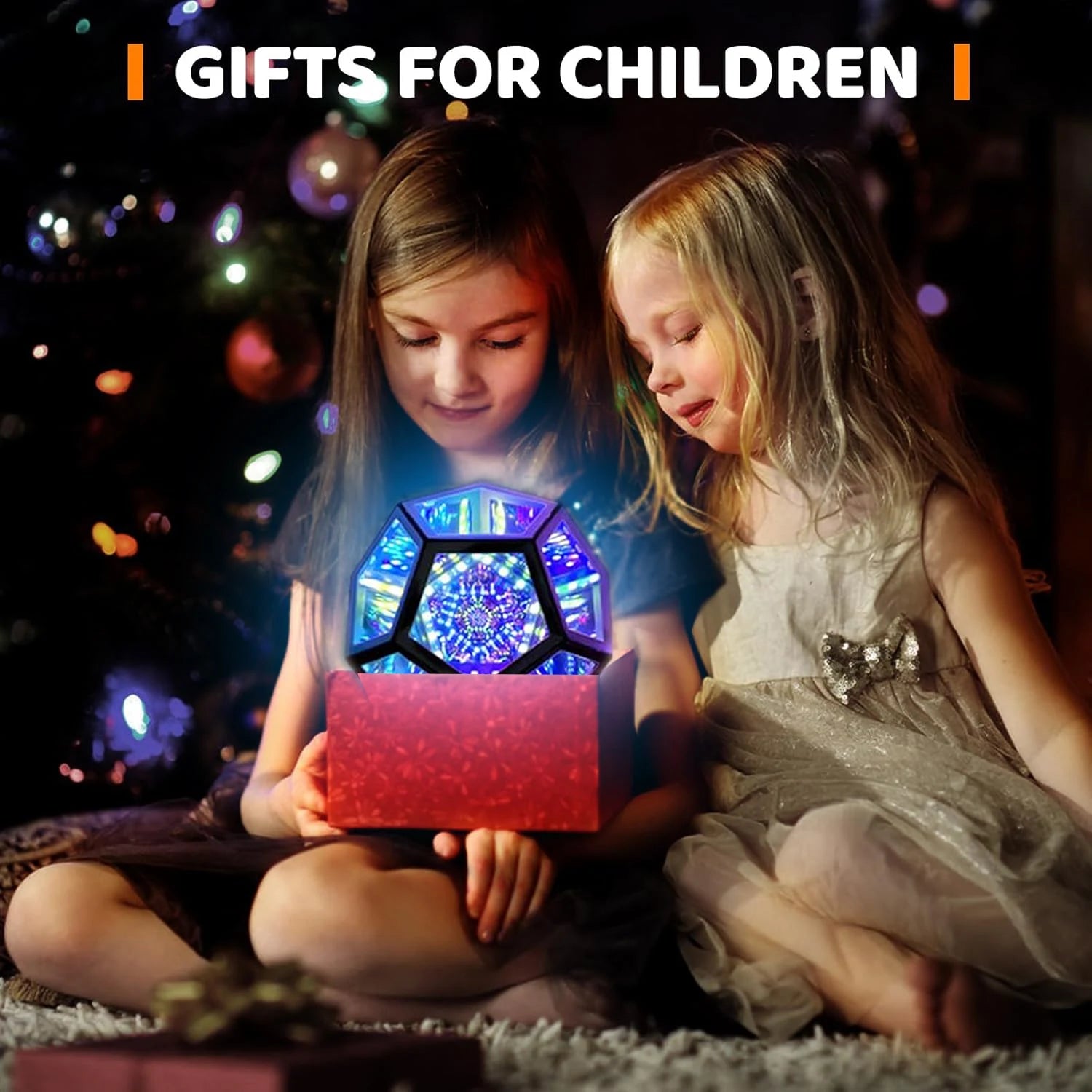 Infinity Dodecahedron Voice Lamp Remote Control decorative lighting detail