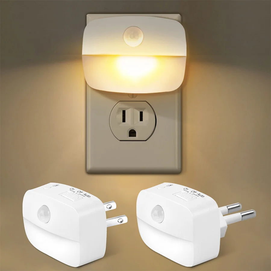 GlideMotion Plug-In Motion Sensor Night Light