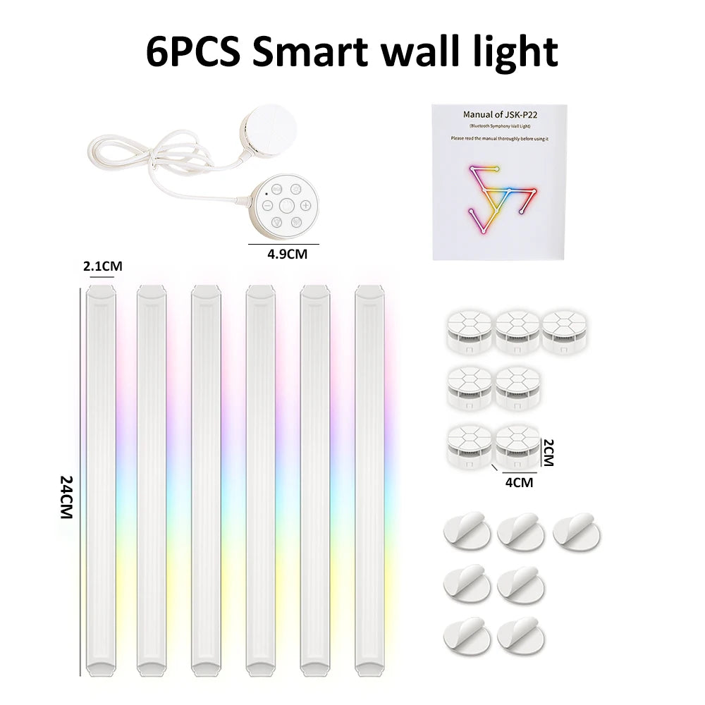 Mexllex Bars Pack Wall Light Dimmable USB variant product view