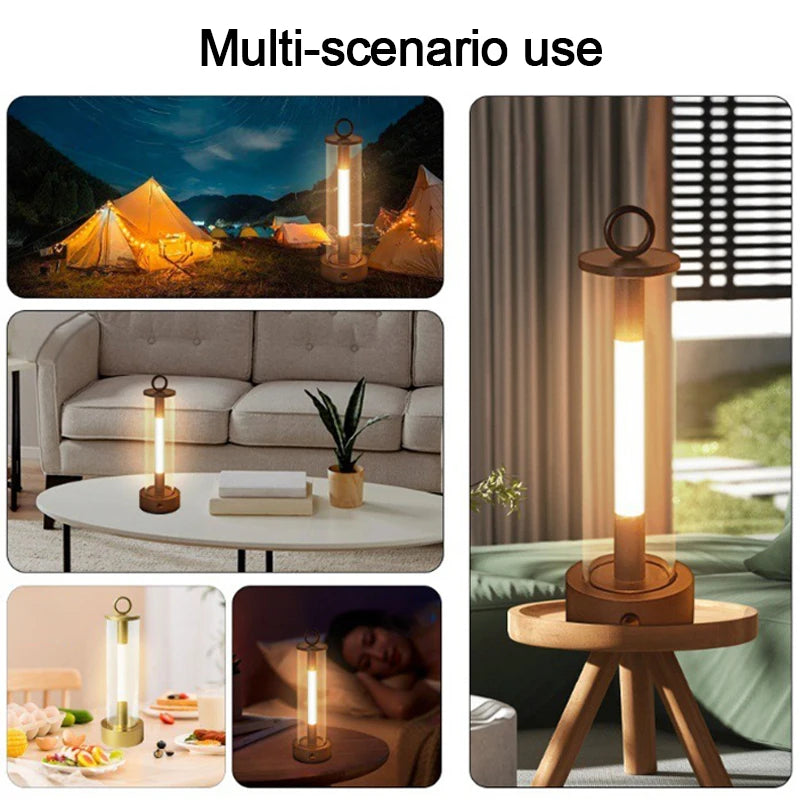 Rechargeable Cross 2000MAH Outdoor Garden Light Touch Control decorative lighting detail