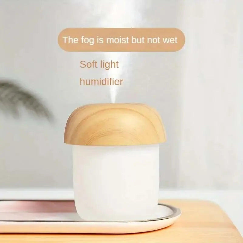 Mushroom-Shaped Humidifier with Nightlight
