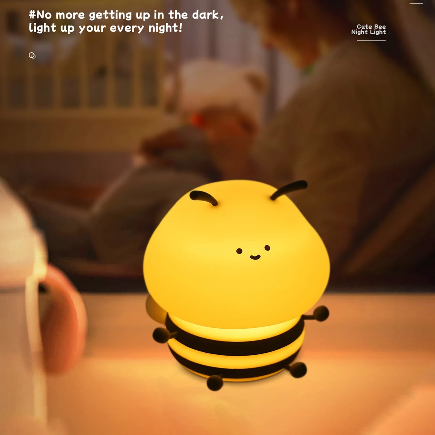 Bumblebee Silicone RGB Nightlight