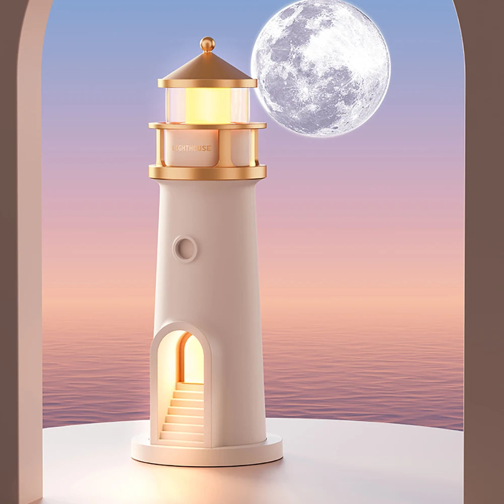 Lighthouse Moon Projection Nightlight