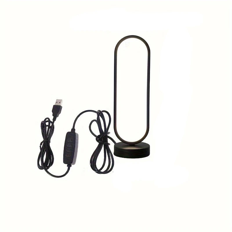 Three Colour Dimming Desk Lamp Dimmable USB lifestyle product view