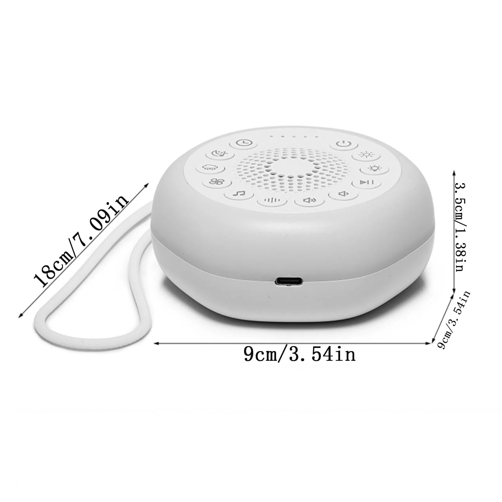 LullabyGlow Sound Machine & Nightlight