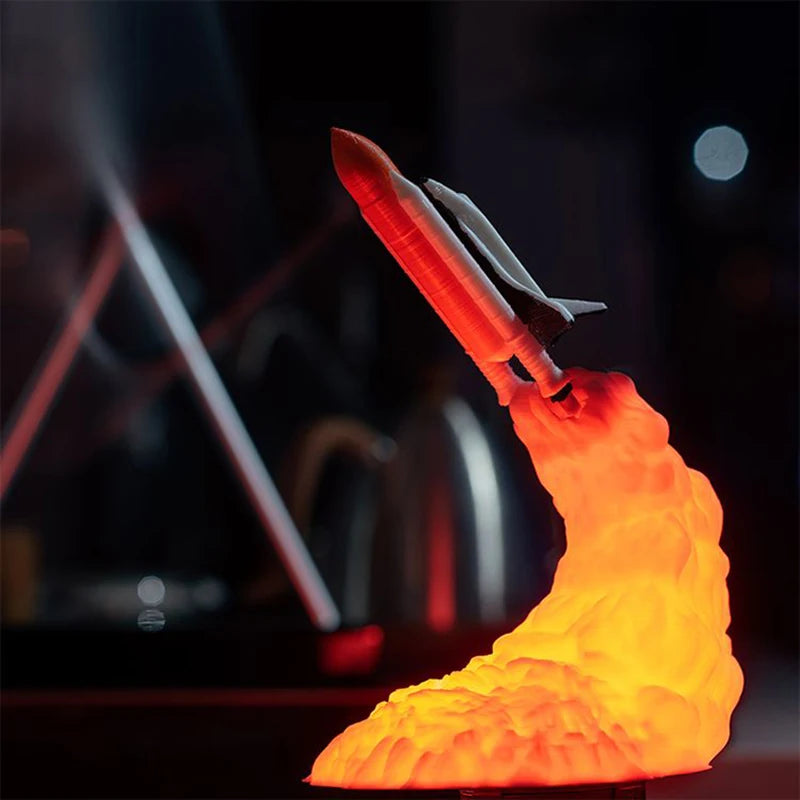 Rocket Launch Night Lamp