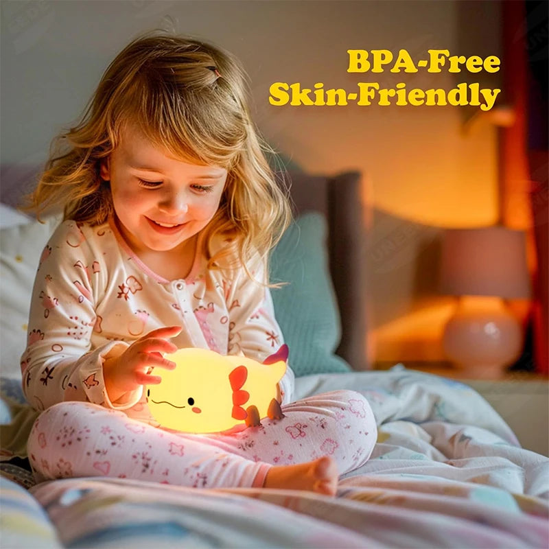 Axolotl Silicone Nightlight