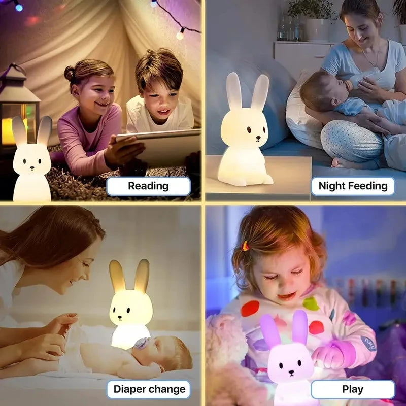 BunnyGlow Silicone Night Light