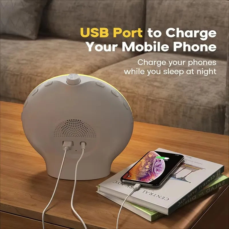 LUMINA RISE – Smart Sunrise Alarm & Ambient Glow Clock