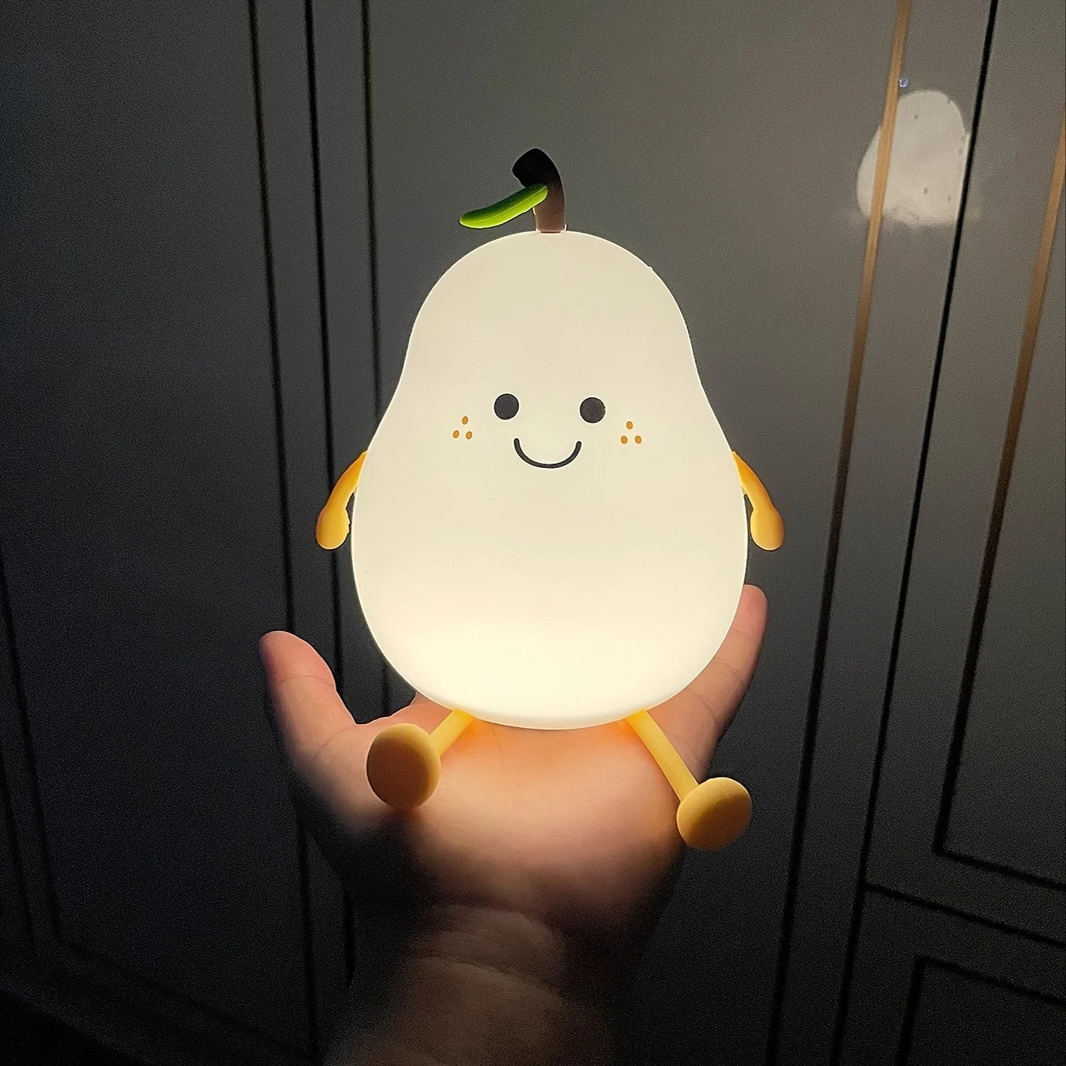 GlowPear RGB Silicone Night Light