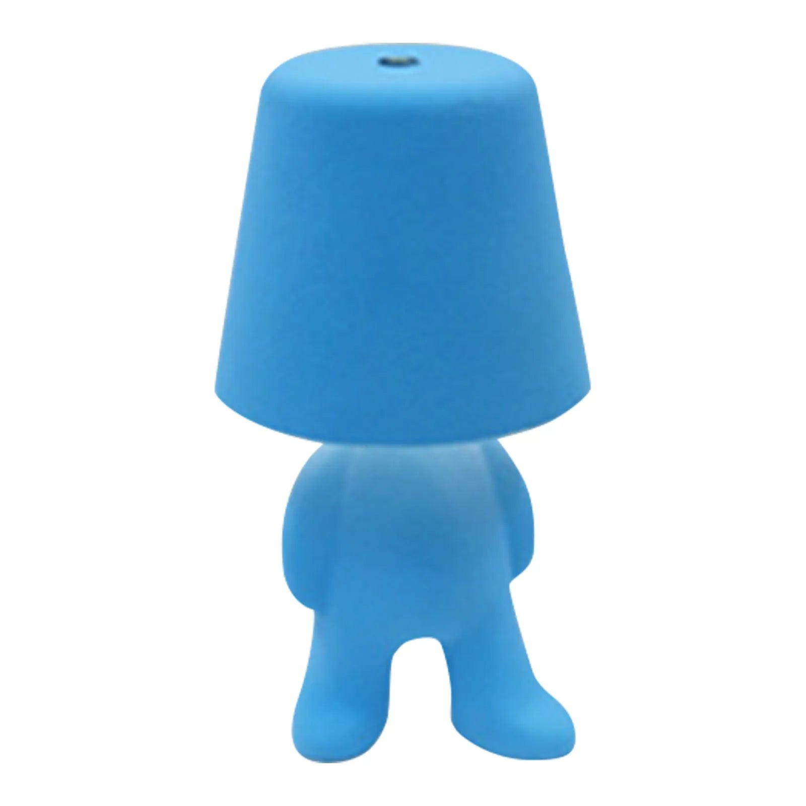 Flocked Figurine Touch Lamp