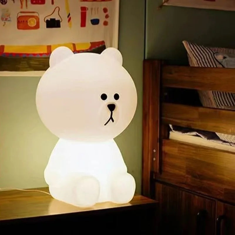 Huggable Bear Nightlight – Soft Glow for Cozy Evenings