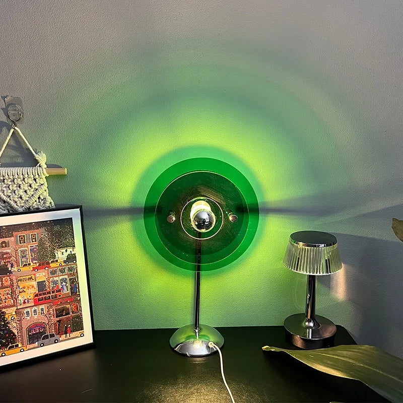 Sunset Disc Projection Lamp