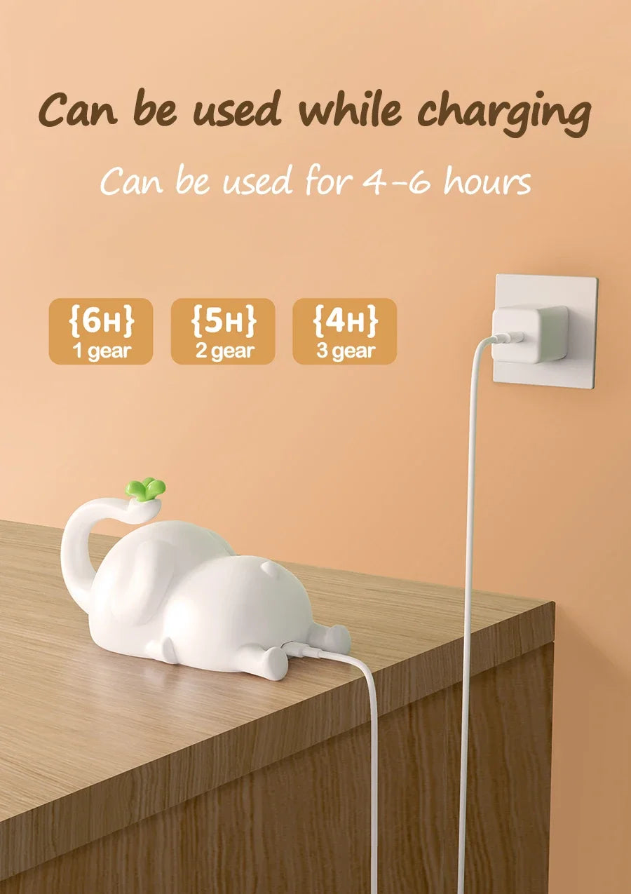 Trunky Touch-Sensitive Silicone Nightlight