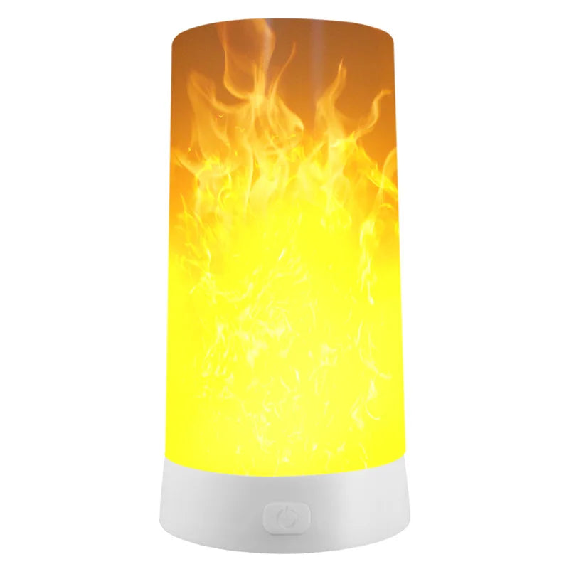 Flame Effect Flickering LED Candle Light USB Remote Control lifestyle product view