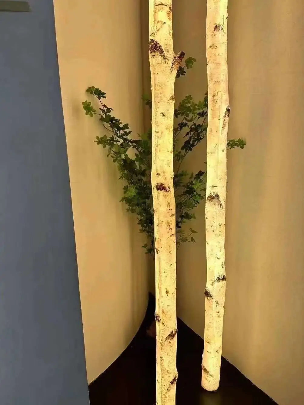 Luminara Birch Trunk Light