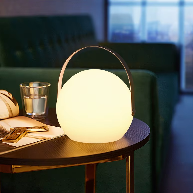 LUMINA GLOW – Portable Ambient Night Lamp with RGB Dimming