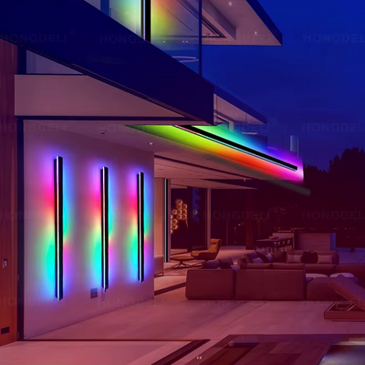 Luminous RGB Outdoor Wall Light