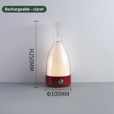 Wine Bottle-Inspired Ambient Light with Bluetooth Speaker