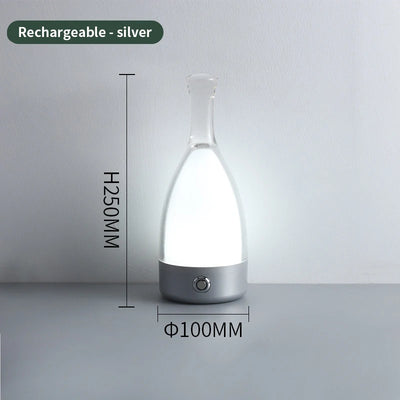 Wine Bottle-Inspired Ambient Light with Bluetooth Speaker